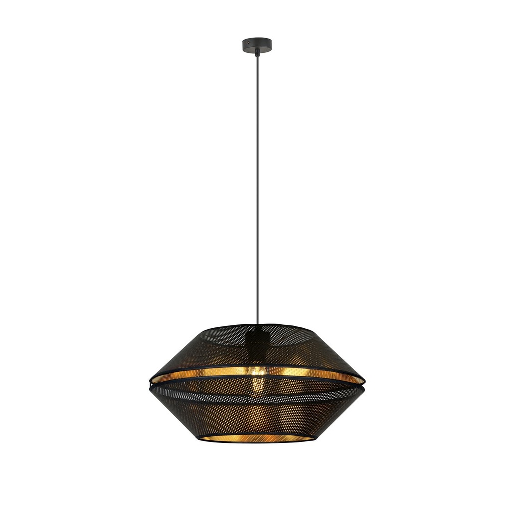 Malia 1 Black/Gold pendant lamp