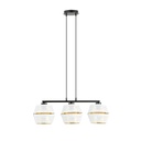 Lampada a sospensione  Malia 3 White/Gold 