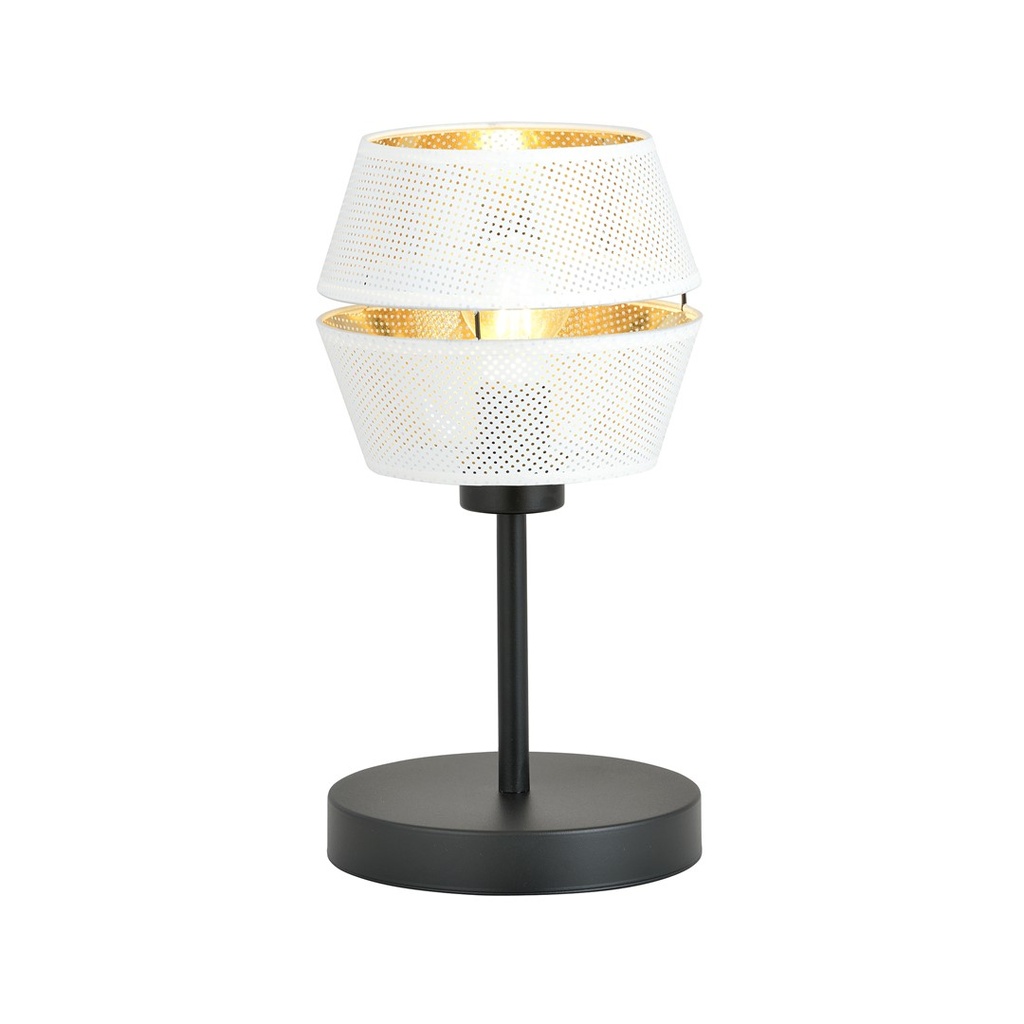 [1184/LN] Lampada da tavolo  Malia Ln White/Gold 