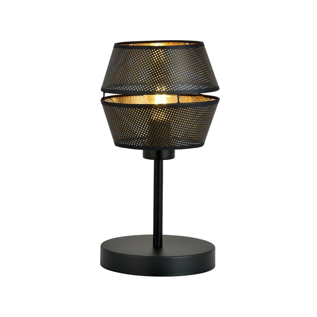 [1185/LN] Lampada da tavolo  Malia Ln Black/Gold 