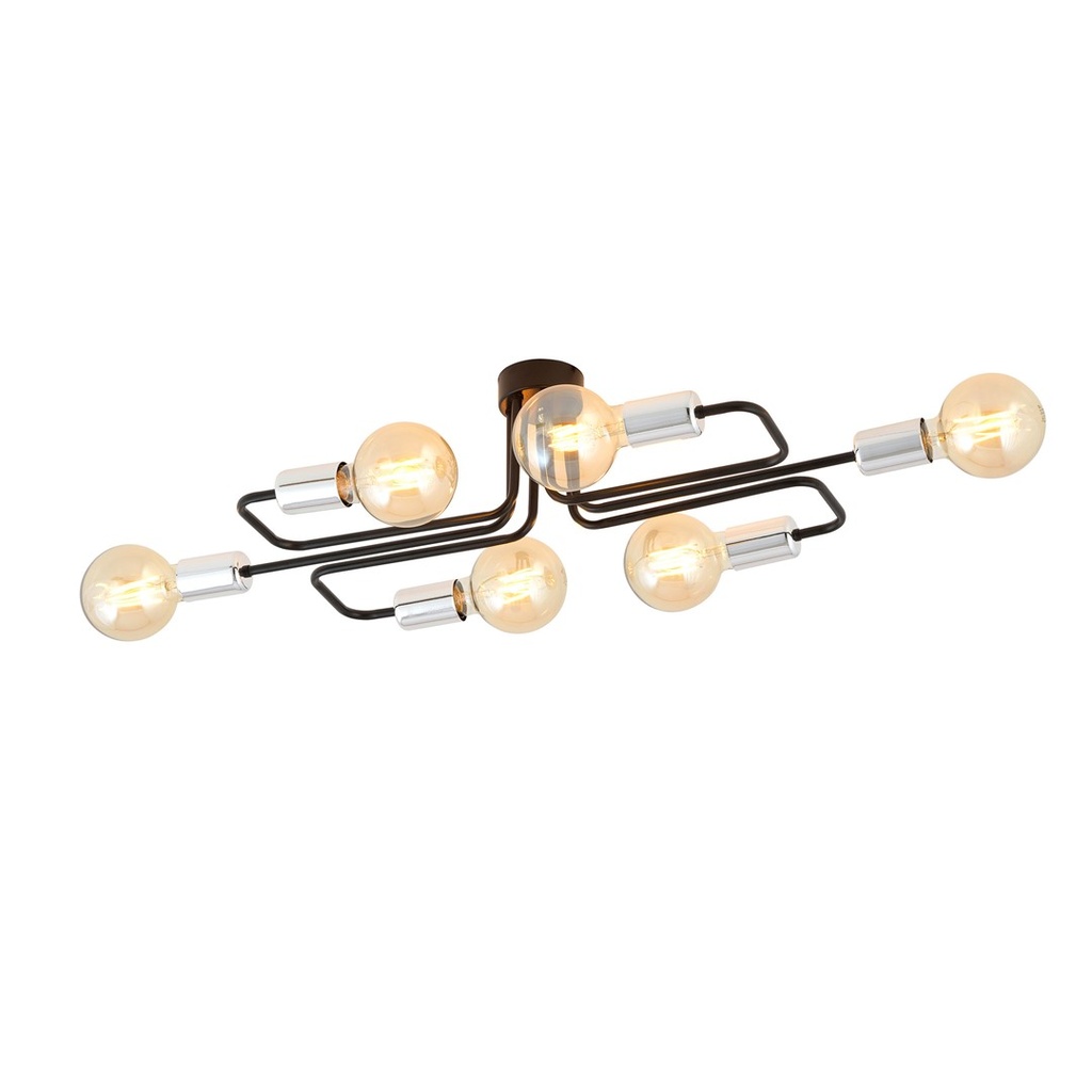 Veken 6A Silver ceiling lamp