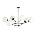 Lampada da soffitto Hunter 6 Black/Opal
