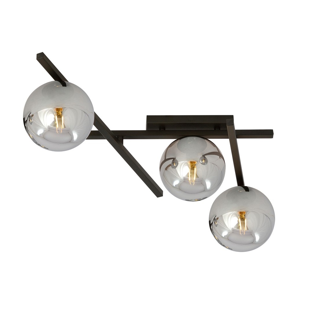 Lampada da soffitto Smart 3 Black/Grafit