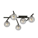 Lampada da soffitto Smart 5 Black/Grafit