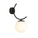 Lampada da parete Boston K1 Black/Opal