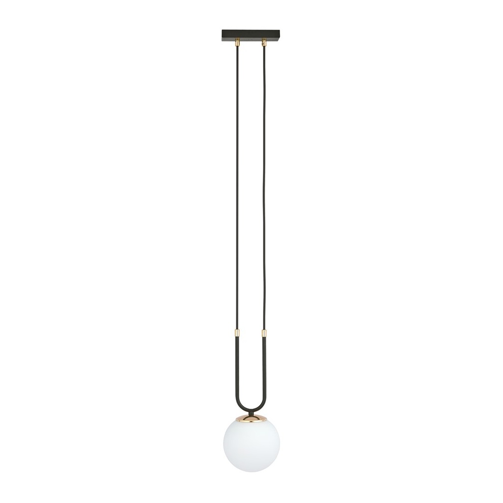 Glam 1 Black/Opal pendant lamp