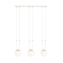 Glam 3 White/Opal pendant lamp