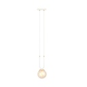 Glam 1 White/Miodowy pendant lamp