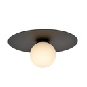 Lampada da soffitto Solar 1 Black/Opal