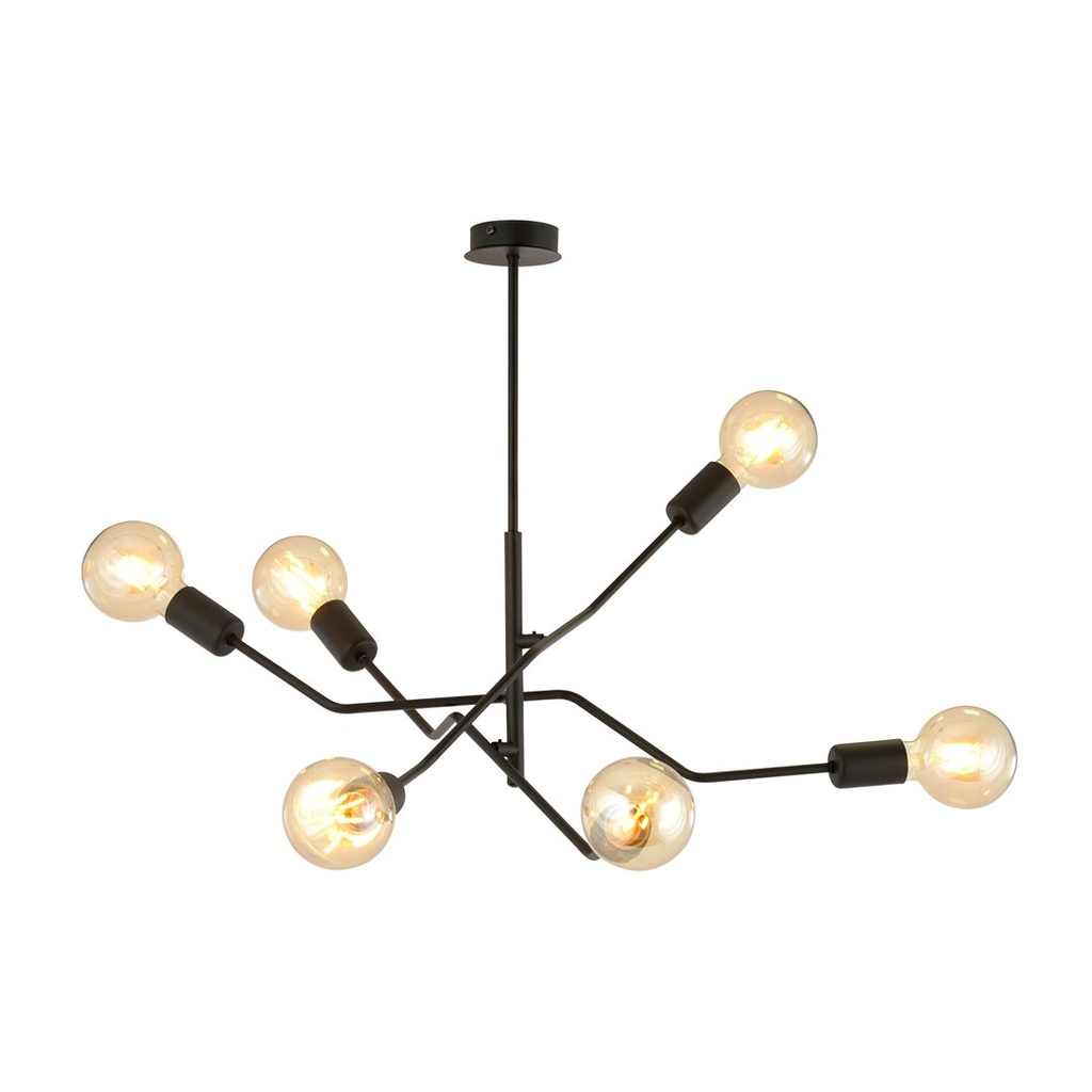 Lampada da soffitto Frix 6 Black