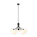 Nova 5 Black/Opal pendant lamp
