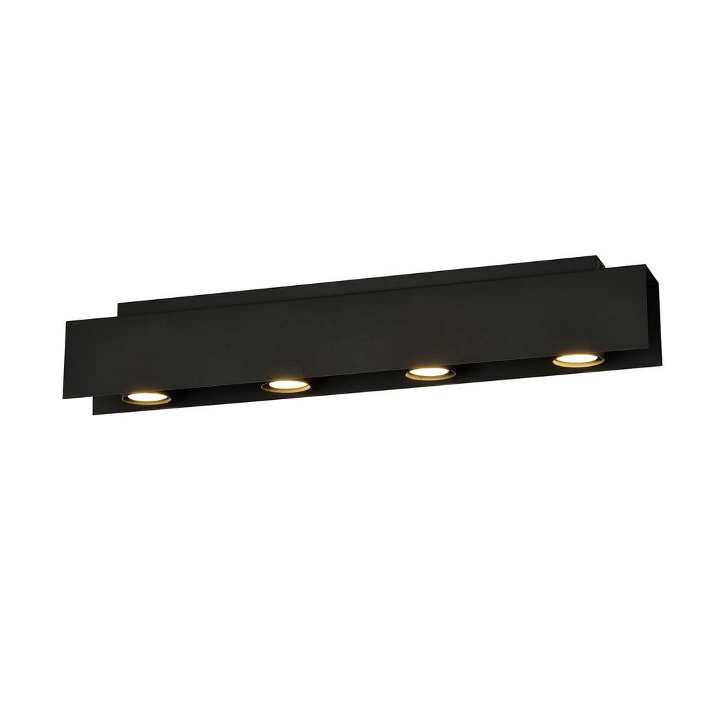 Kenno 4 Black ceiling lamp