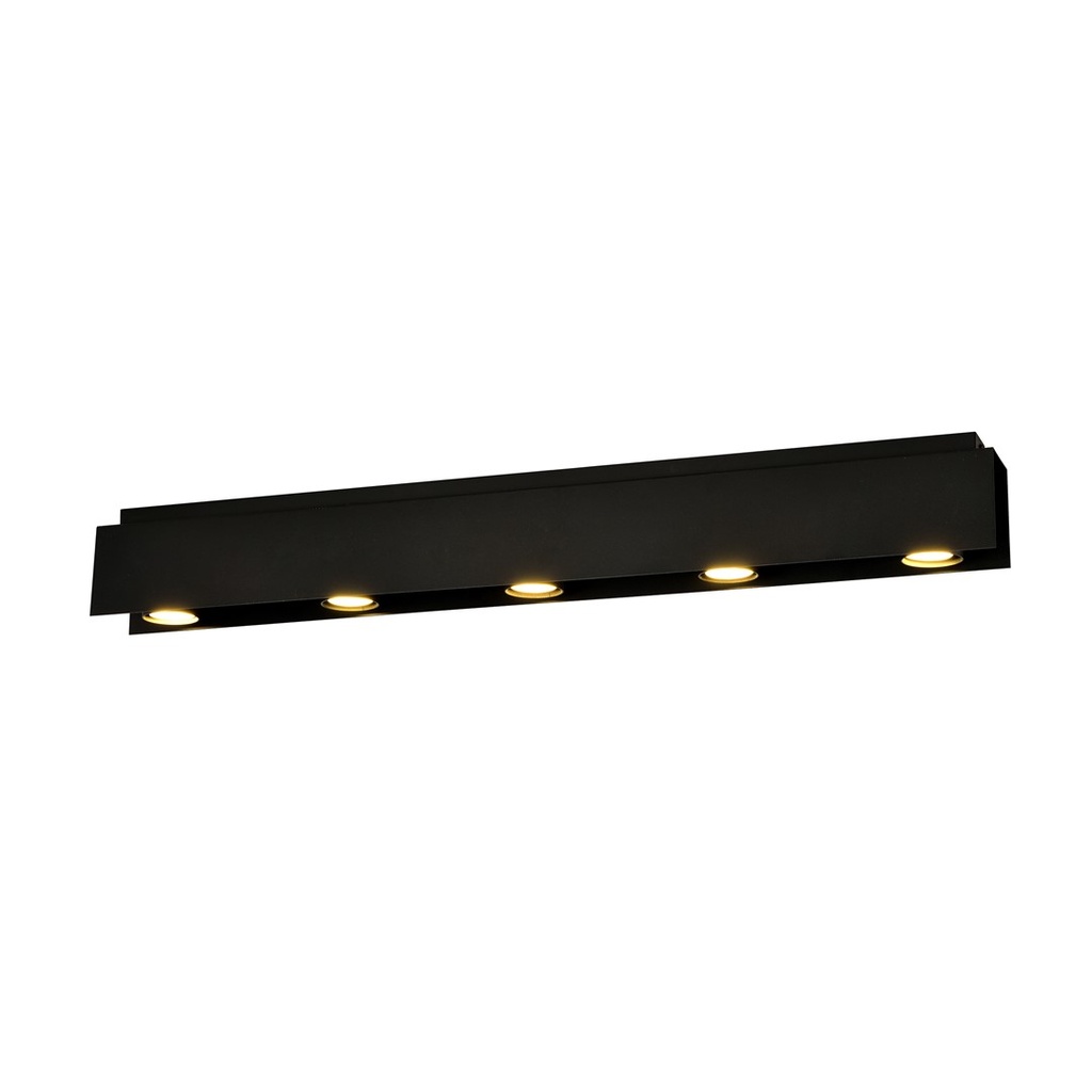 Lampada da soffitto Kenno 5 Black