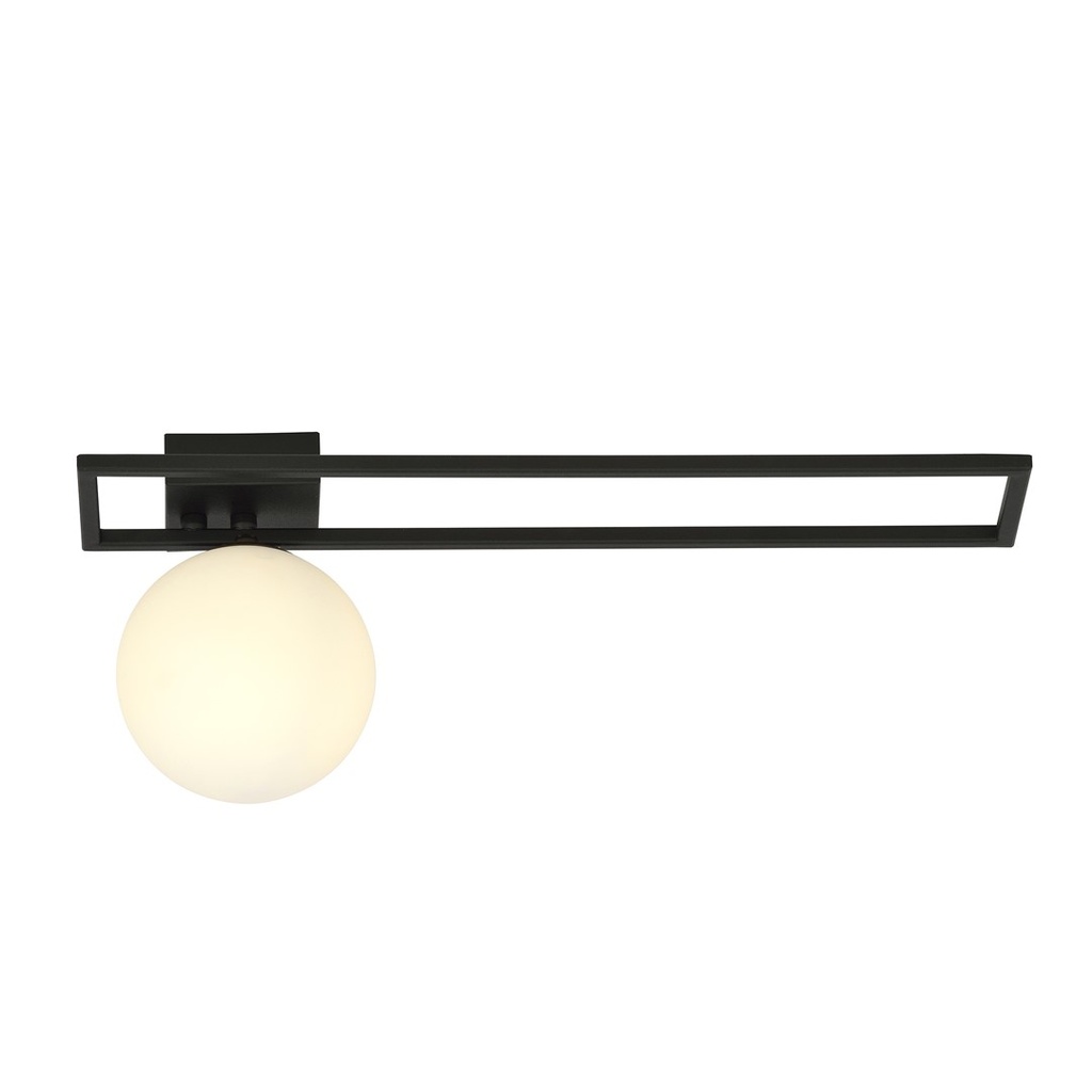 Lampada da soffitto Imago 1C Black/Opal