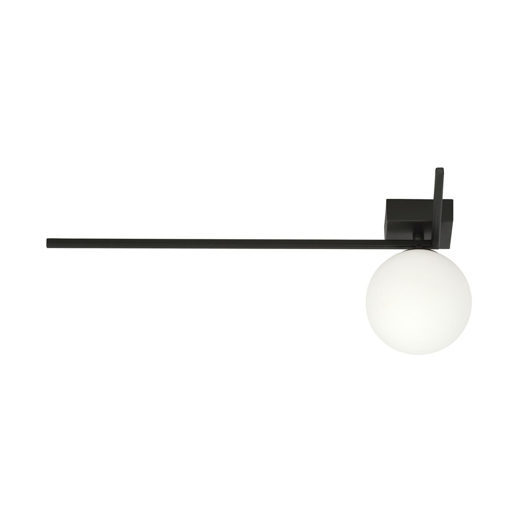 Lampada da soffitto Imago 1F Black/Opal