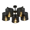 Lampada da soffitto Jordan 5 Black