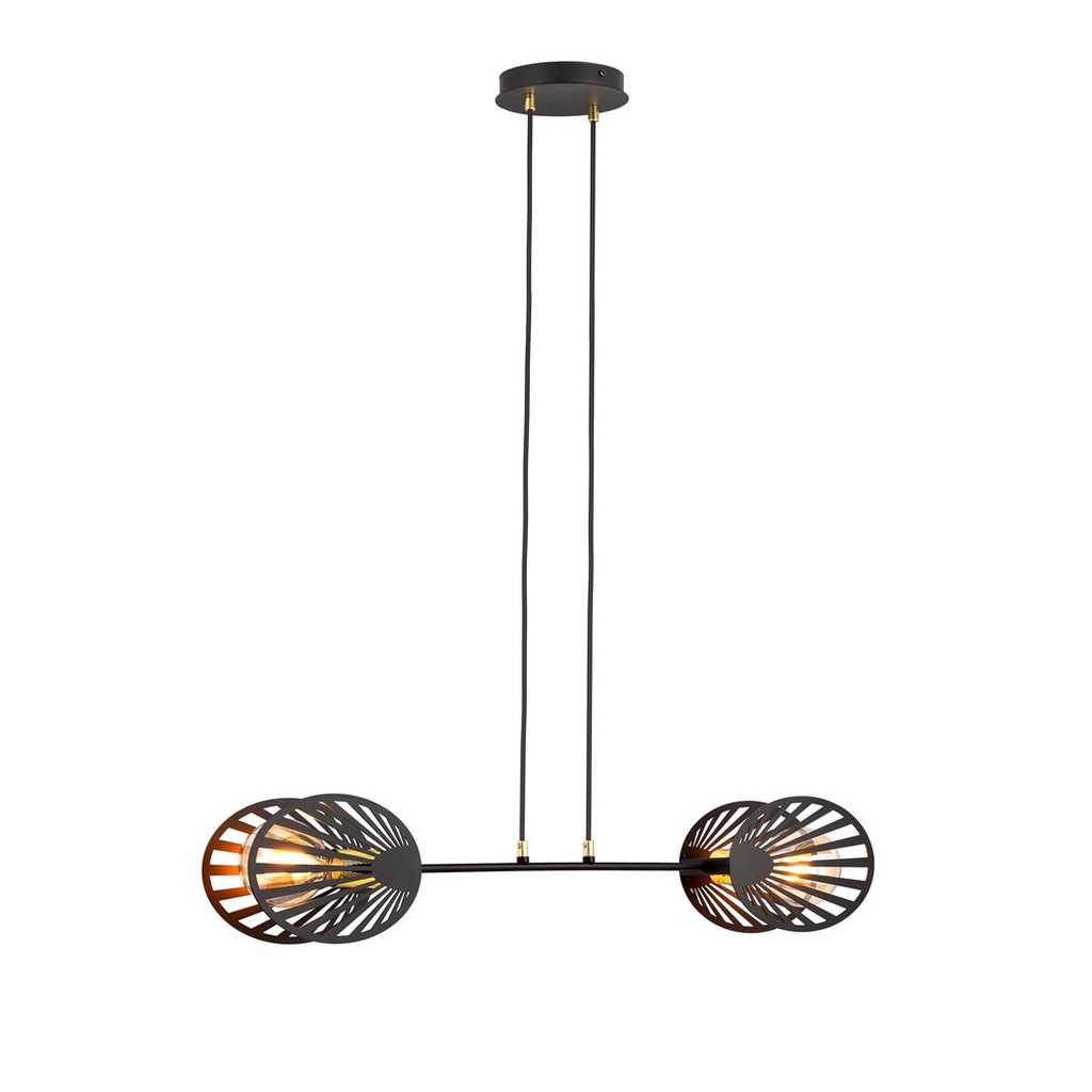 Lampada a sospensione Playa 2 Black
