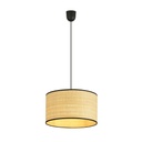 Lampada a sospensione Aston 1 Rattan