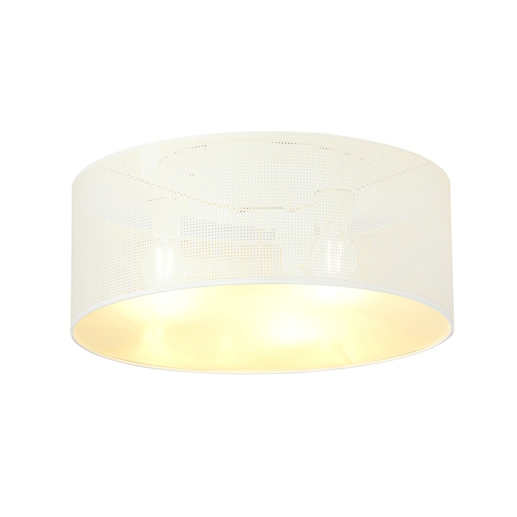 Aston 3 White/Gold ceiling lamp