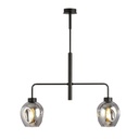 Lampada a sospensione Lukka 2 Black/Grafit
