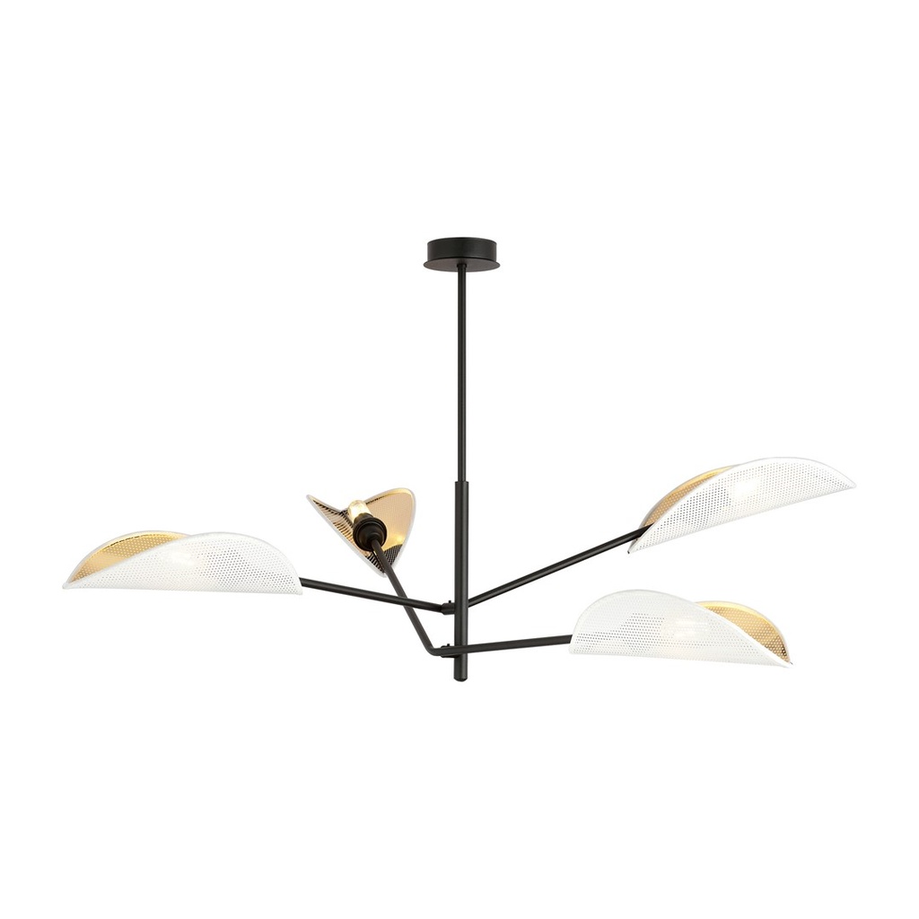 Lampada da soffitto Vene 4 White/Gold