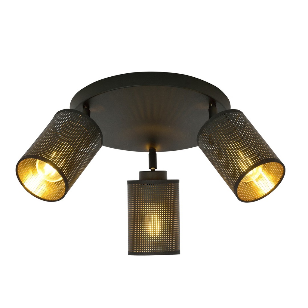 Bronx 3 Premium Black ceiling lamp