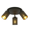 Bronx 3 Premium Black ceiling lamp