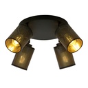 Bronx 4 Premium Black ceiling lamp