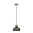 Lampada a sospensione Ibor 1 Black