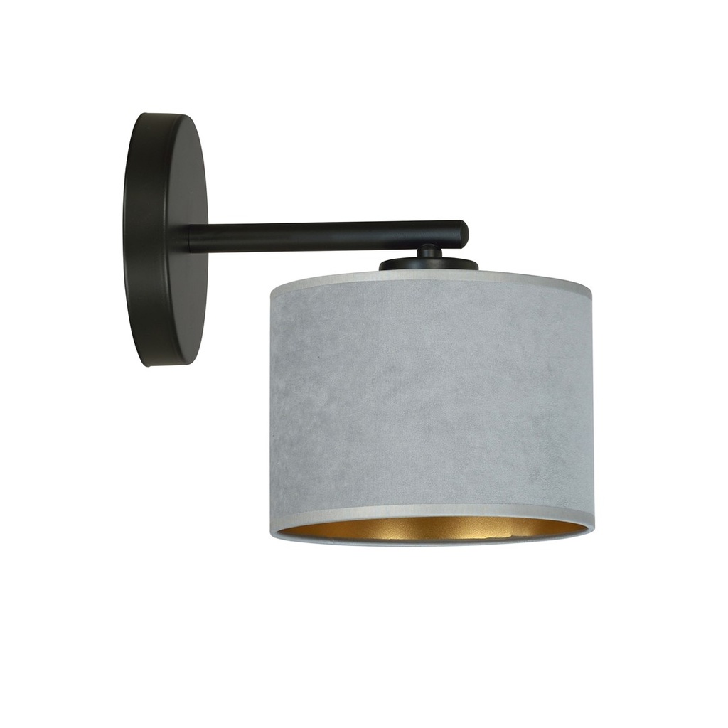 Lampada da parete Hilde K1 Bl Gray