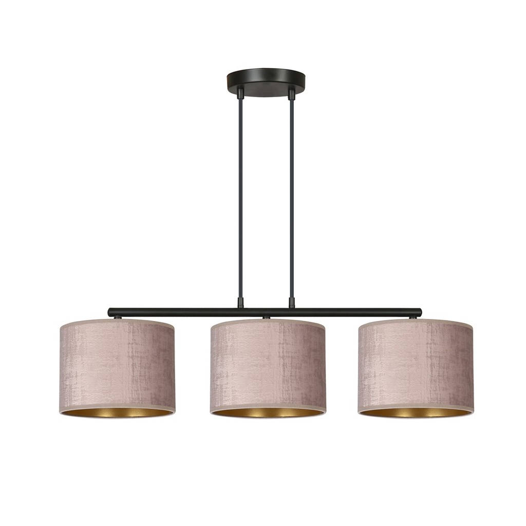 Lampada a sospensione Hilde 3 Bl Rose