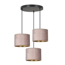 Lampada a sospensione Hilde 3 Bl Premium Rose
