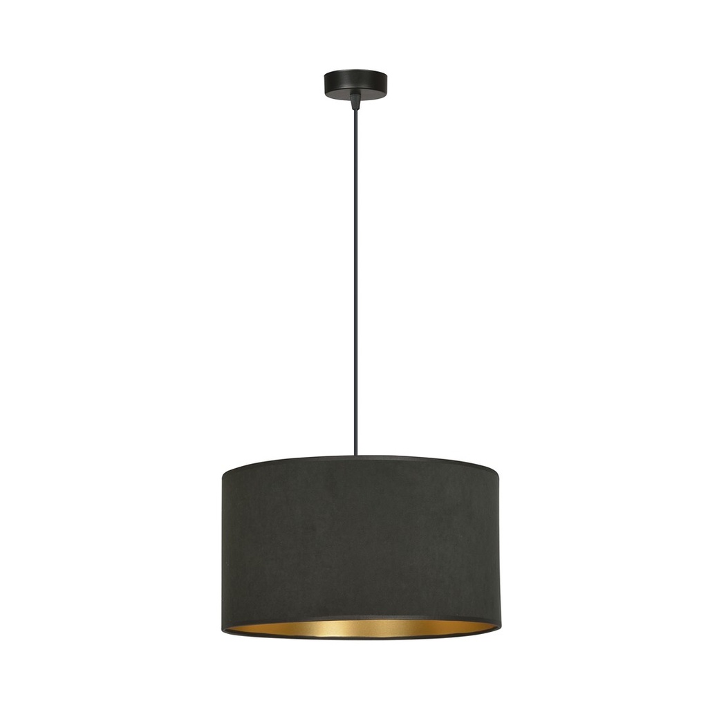 Lampada a sospensione Hilde 1 Bl Black