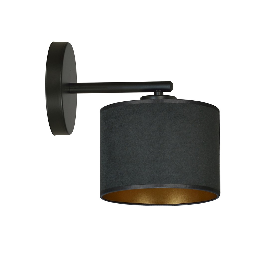 Lampada da parete Hilde K1 Bl Black