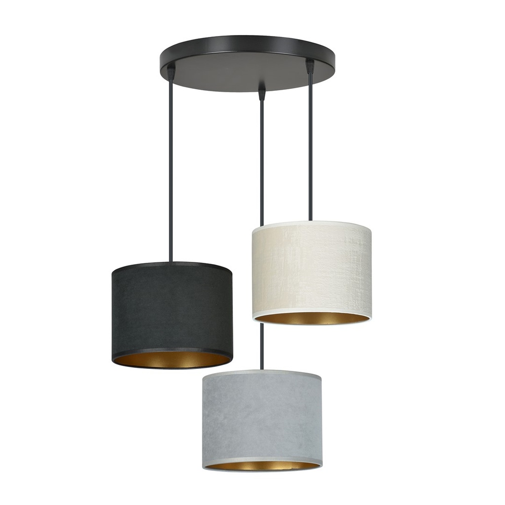 Hilde 3 Bl Premium Mix pendant lamp