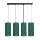 Lampada a sospensione Bente 4 Bl Green