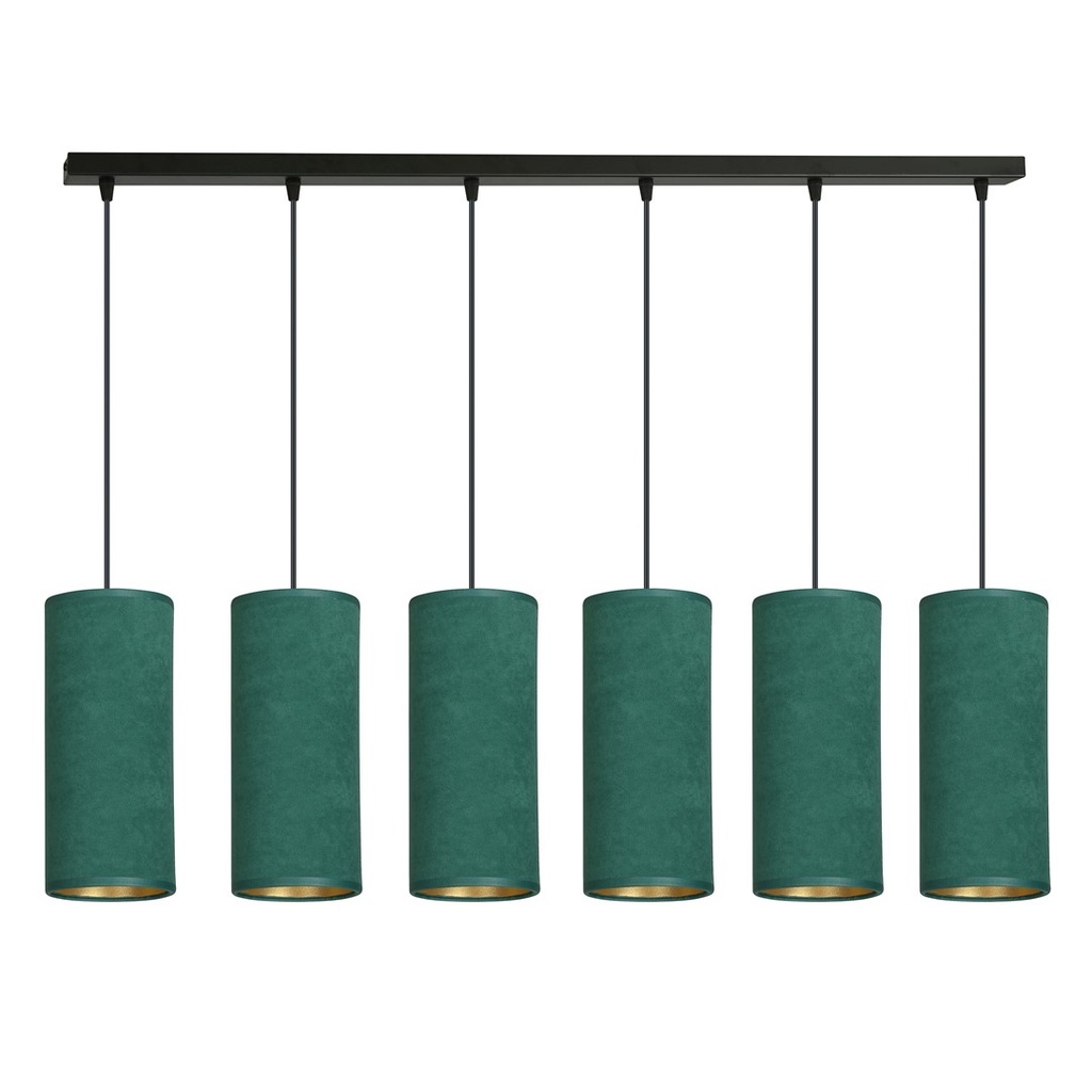 Lampada a sospensione Bente 6 Bl Green