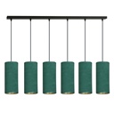 Lampada a sospensione Bente 6 Bl Green