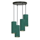 Lampada a sospensione Bente 4 Bl Premium Green
