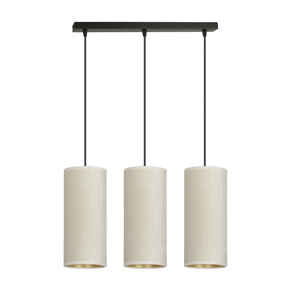 Lampada a sospensione Bente 3 Bl White