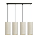 Lampada a sospensione Bente 4 Bl White