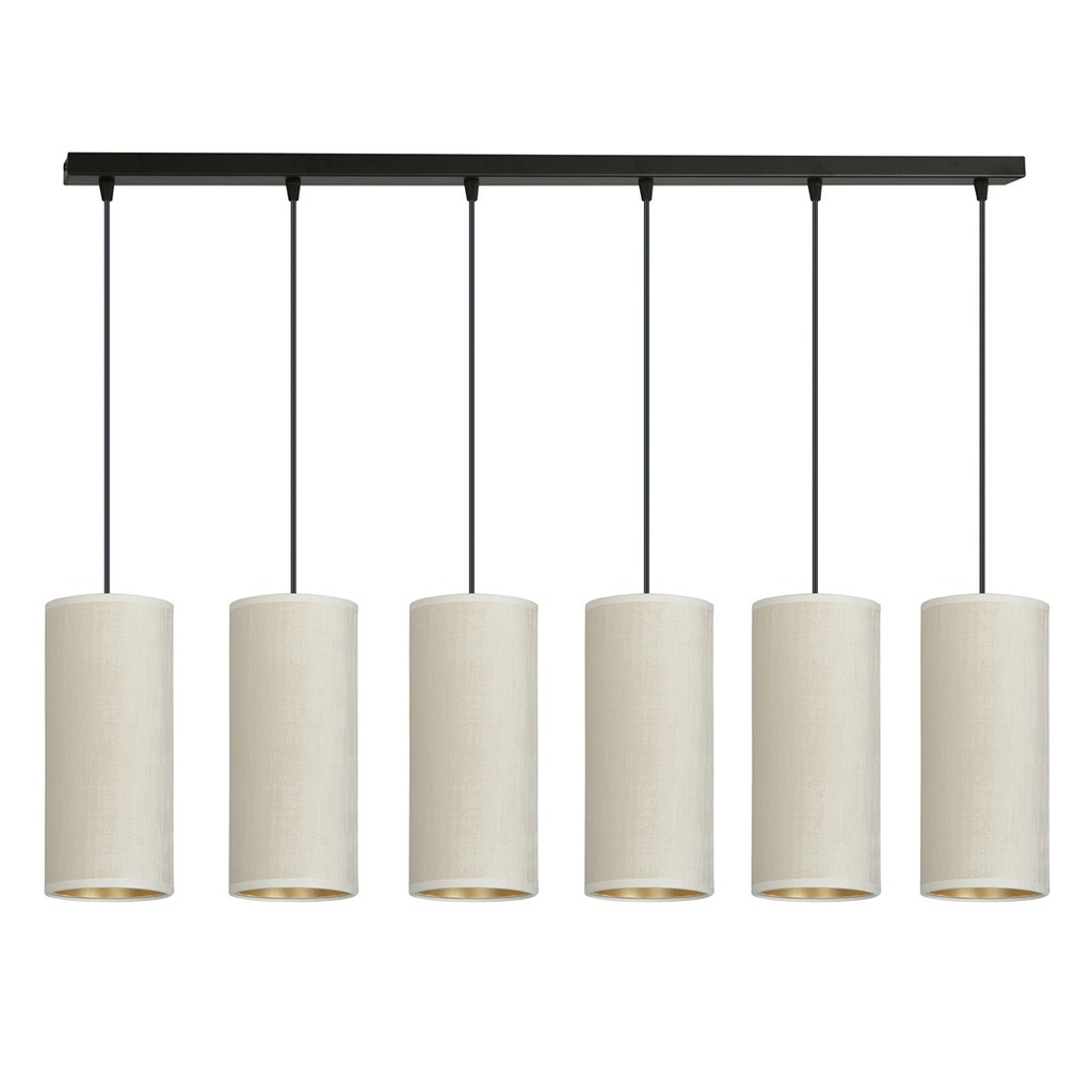 Lampada a sospensione Bente 6 Bl White