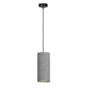 Lampada a sospensione Bente 1 Bl Gray