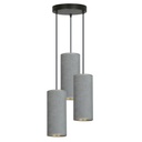 Lampada a sospensione Bente 3 Bl Premium Gray