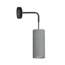 Lampada da parete Bente K1 Bl Gray