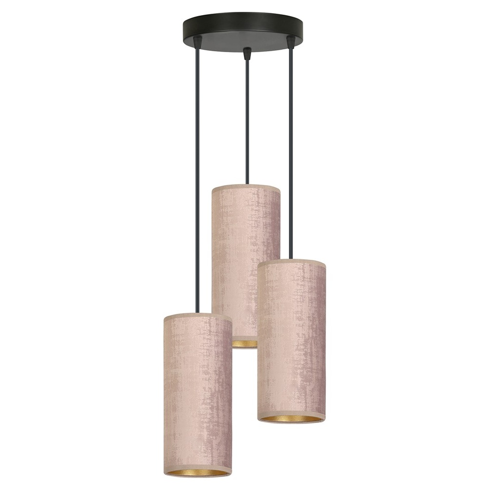 Bente 3 Bl Premium Rose pendant lamp