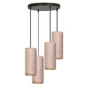 Lampada a sospensione Bente 4 Bl Premium Rose
