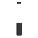 Lampada a sospensione Bente 1 Bl Black