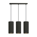 Lampada a sospensione Bente 3 Bl Black