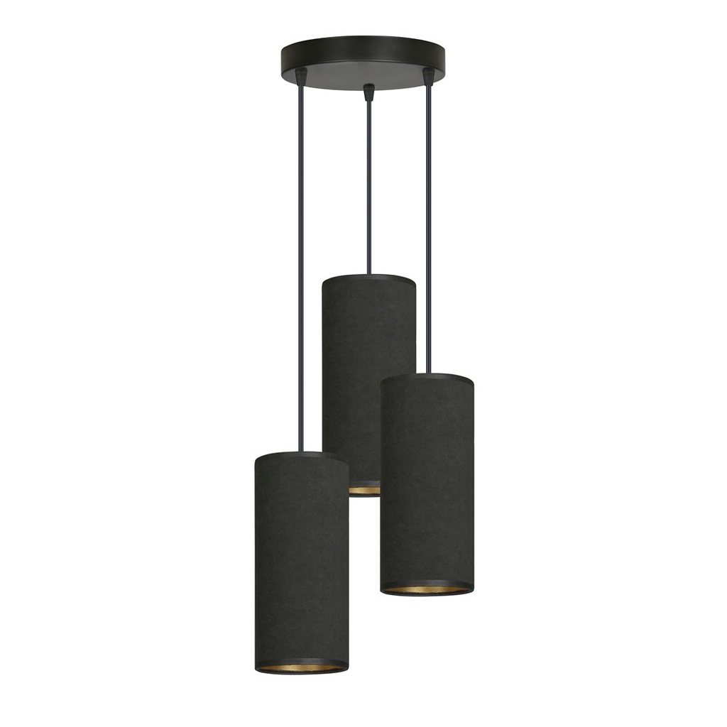Bente 3 Bl Premium Black pendant lamp